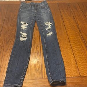 American Eagle next level stretch dark washed jeans